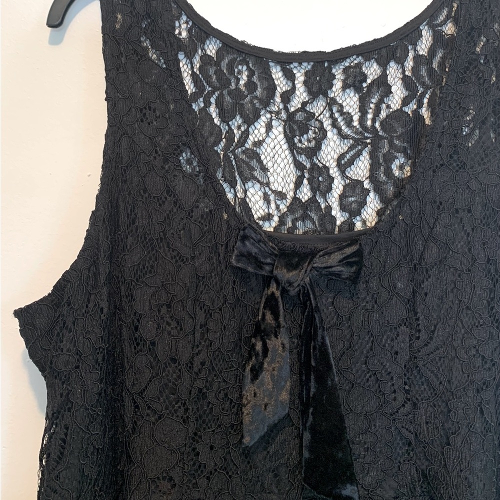 Sweet Society Dark Romance Black Lace Mini Dress - Picture 6 of 10